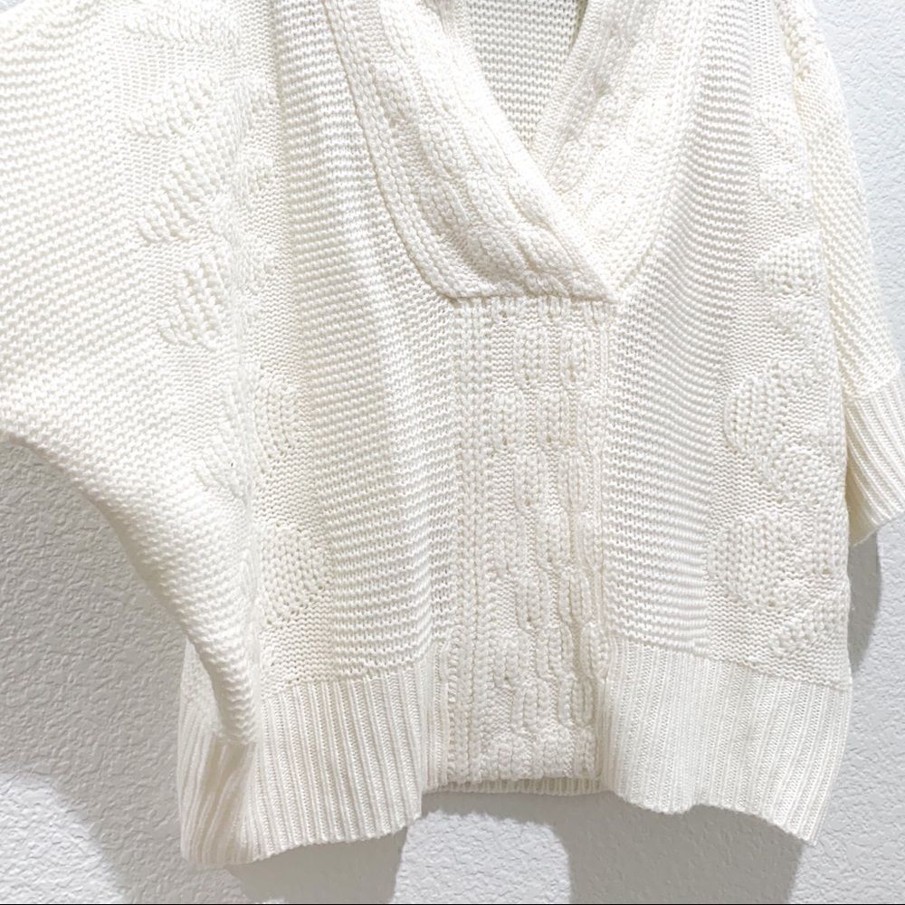 The Limited V- Neck Chunky Knit Sweater - Picture 2 of 3